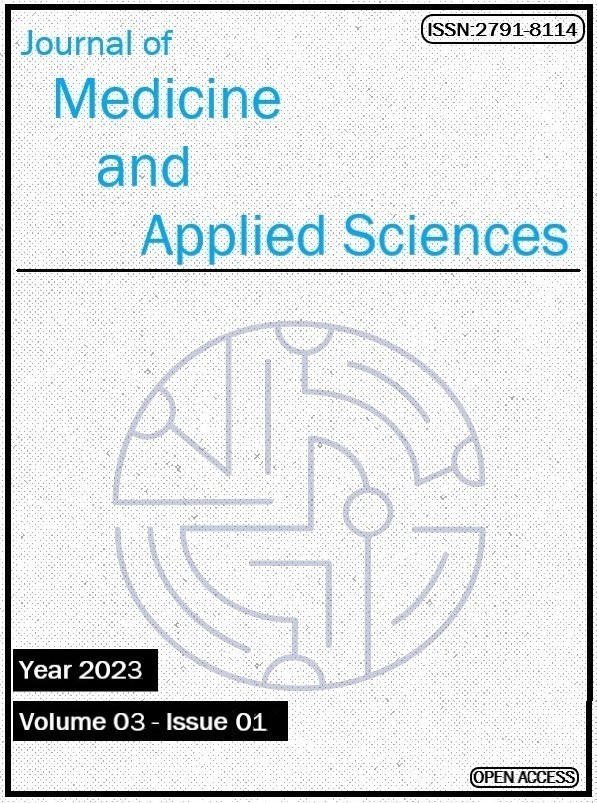 					Cilt 3 Sayı 1 (2023): Journal of Medicine and Applied Sciences Gör
				